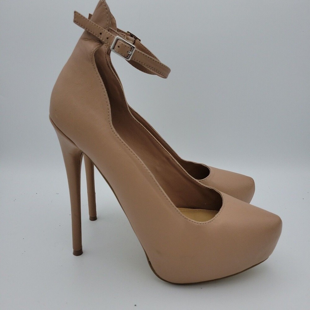 Steve Madden Larsa Size 9 Mauve Platform Heels - 2" Platform 7" Heel